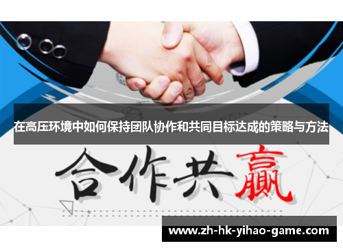 在高压环境中如何保持团队协作和共同目标达成的策略与方法